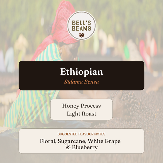 Ethiopian, Sidama. Honey